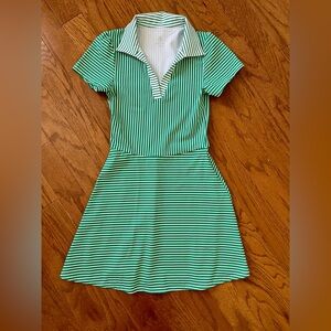 Addison Bay XS Smooth Sport Collared Short Sleeve Cricket Active Dress